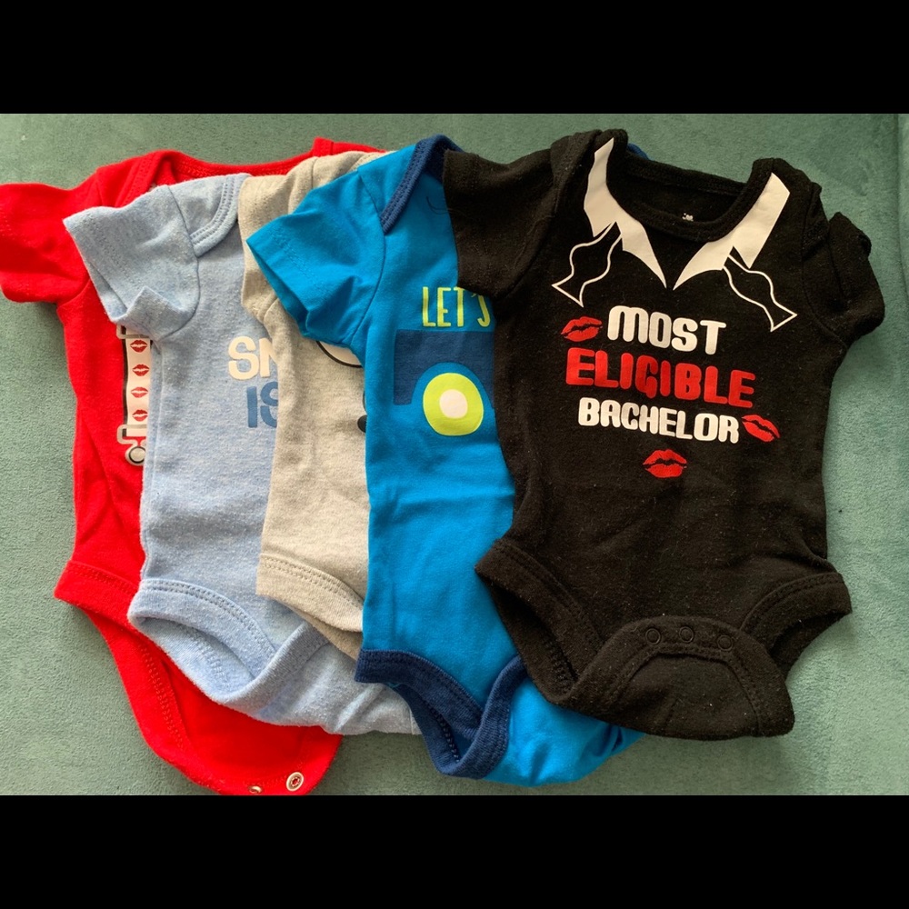 3/$25 Baby bundles onesies
